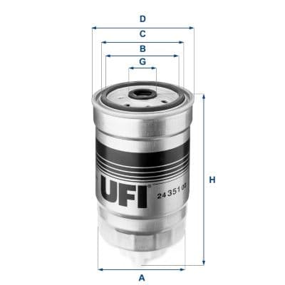 Yakıt Filtresi Astra-Corsa-Vectra-Traffic-Boxer-Palio-DUCATO1.7-1.9-2.4-2.5D-Accent-Era-Getz 1.5CRDİ