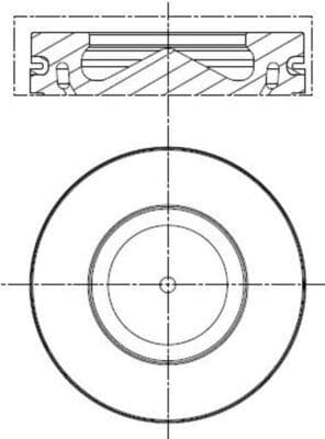 Piston Segman 0.50 84.50mm BMW N47N F20 F21 F22 E90 E91 E92 E93 F30 F31 F34 F32 F33 F36 F07 F10 F1 1 E84 F25 F15