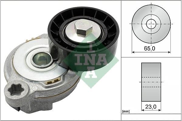 Alternatör Gergi Rulmanı Kütüklü Volvo S60 II D3-D4 10-15 2.4 D4 Awd 15 > D5-D5 Awd 10-15