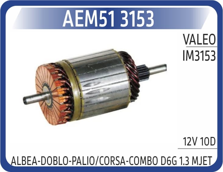 Mars Kollektoru IM3153 Albea-Doblo-Palio/corsa-Combo D6G