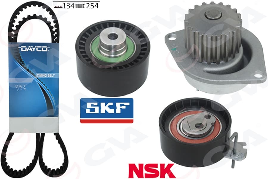 Devirdaimli Eksantrik Gergi Kiti P206-207-307-308-Partner-C2-C3-C4-Xsara-Berlingo 1.6 16V TU5JP4 DFM Succe 1.6 16V 09-13 TU5JP4