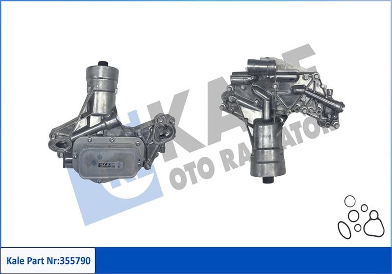 Motor Yağ Soğutucu Opel Astra H-J-Corsa D-E-İnsignia A-MER5A A-Zafira B-Saab 9-5 093186325-055355699