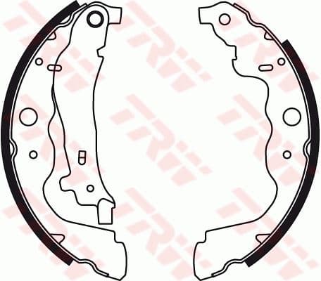 Fren Balatası Arka Pabuç Renault Kangoo 08> Express 21> Zoe 14> Clio IV 12> Captur I 13> Symbol II I 13> Logan II 12> Duster 10> Dokker 12> Sandero II 12> . Mercedes Citan W415 12>