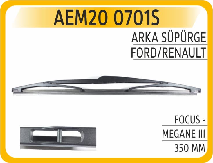 Arka Süpürge 350 MM Focus - Megane III