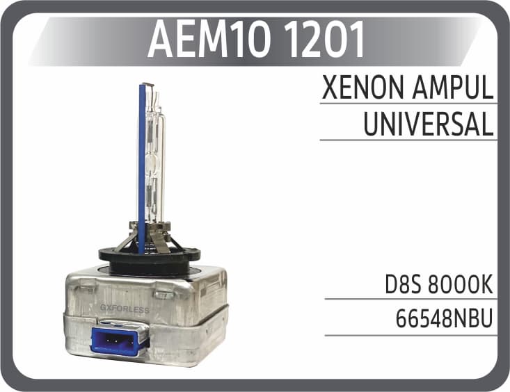 Xenon Ampul D8S 8000K