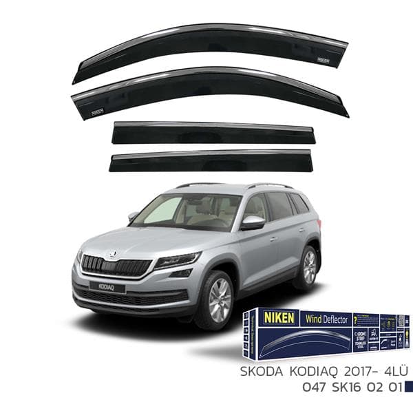 Kromlu Cam Rüzgarliği Skoda Kodiaq 2017- 4LÜ