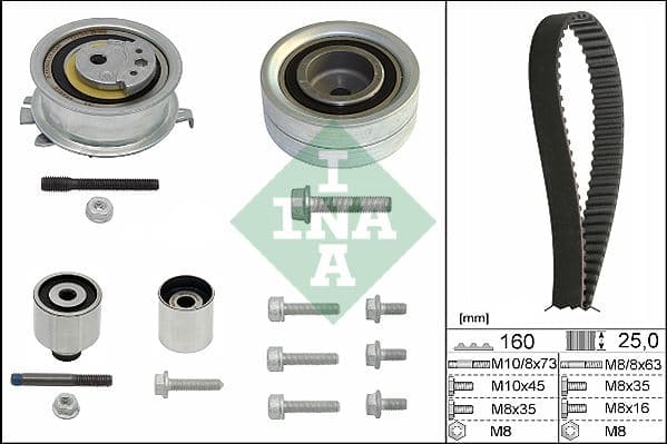 Triger Seti Crafter-T6-A3-Jetta-Caddy-Polo-Passat 1.6-2.0 TDI Cayb/c/d-Caab/c-Ckub-CFFB-Cfwa-Caga