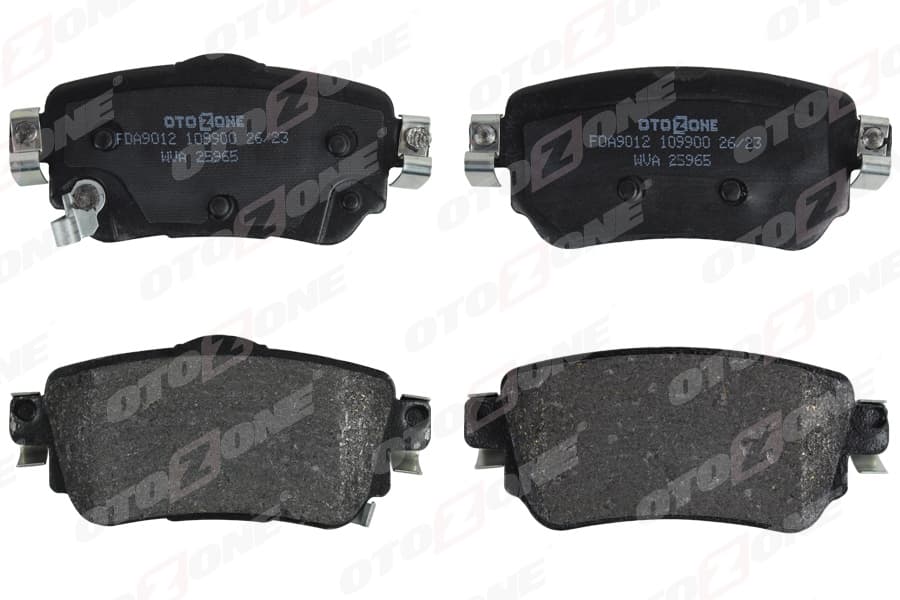 Arka Fren Balata Renault Kadjar 15> Koleos II 18> / Nissan Qashqai 1.6L dCi R9M Dizel 11-> / X-Trail 1.6L dCi T32 12->