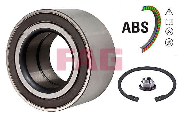 Ön Teker Rulmanı Kit Focus III 11>17 Kuga I-II 08>14 Yeni Connect 14> Abs Li
