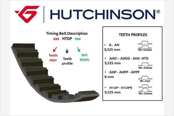 Triger Kayışı 134x254 134 Diş P206-P307 1.6 Partner 1.6 00 > CT1065