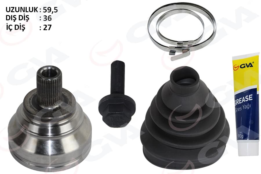 Aks Kafası Diş Caddy-Passat-Tiguan 2.0 TDI 15- Cuuf-DFSC-DFSF-Cuud-DFSD-Cuub-DFSB-Cuue-Dfse 2.0 TDI