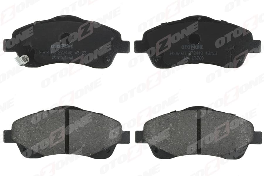 Ön Fren Balata Toyota Avensis 2.0L 1AZ-Fe 1AZFSE AZT250 03-08 / Avensis 1.6L 3ZZFE Vvti ZZT250 03-08 / Verso 2.2L 2ADFTV AUR10 04-09