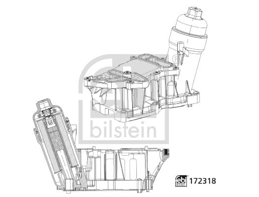 Yağ Filtre Kutugu BMW N47 N57 B47 F10 F20 F30 E90 F01 E84 F25 F26 F15 F16