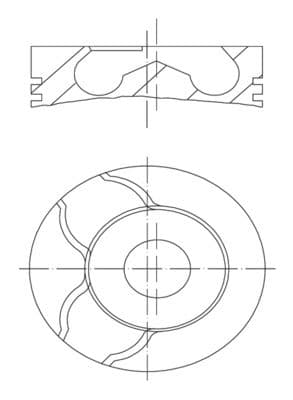 Motor Piston Segman 1.00 76.00 26PİM Clio II-III Kangoo-Megane II-III Symbol II-III-Sandero-L Ogan- Juke 1.5dCi K9K