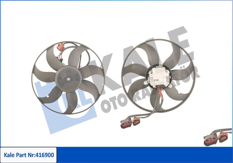 Fan Motoru Sol Caddy III-Golf V-VI-Plus-Jetta III-IV-Passat-Scirocco-Touran 300W-363mm
