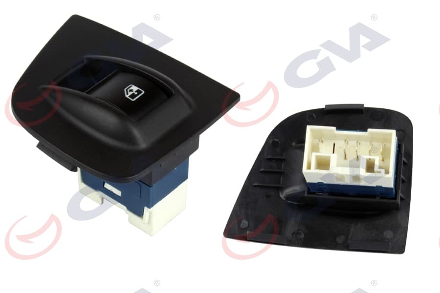 Cam Açma Anahtarı Fiat Doblo 05- Sağ Tekli
