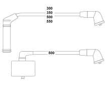 Buji Kablosu Hyundai Accent 1.3L G4EH 4G13 Karbüratörlü 95-99 / Getz 1.3L Sohc 01-03 - Bobin Kablolu Şapkalı Tip