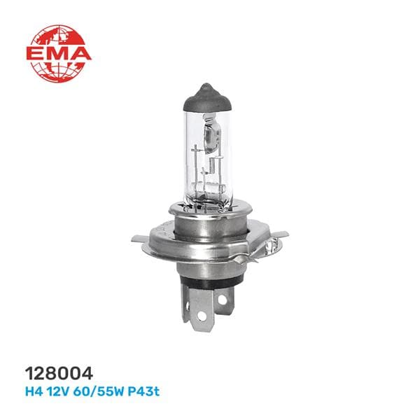 Halogen Ampul H4 12V 60/55W P43t