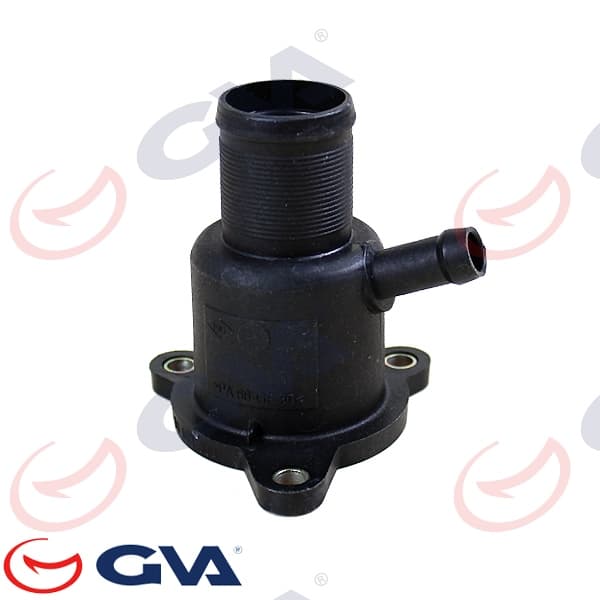 Termostat Yuvası Flanşi Clio-Kangoo-Megane-Dacia Logan 1.4-1.6 K4J-K4M Plastik / Borulu