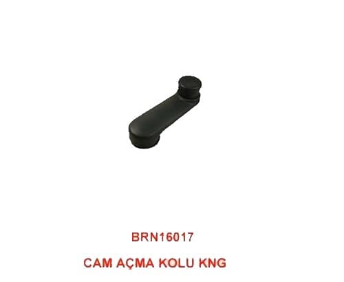 Cam Açma Kolu Clio-KNG-MGN-Logan Siyah