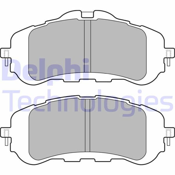 Ön Fren Balatası 283mm Astra L 21> Combo E 18> Berlingo 18> Partner 18> 308 II-III 13> Rifter 18>