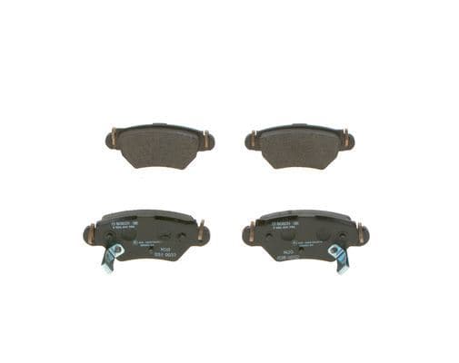 Arka Fren Disk Balata Astra G 98>05 Zafira A 98>05 Corsa C-Combo C 03>09