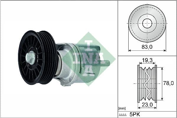 Alternatör Gergi Rulmanı Gergi Kütüğü Passat-A4-A6 1.9 TDI Afn-Avg-Ahu