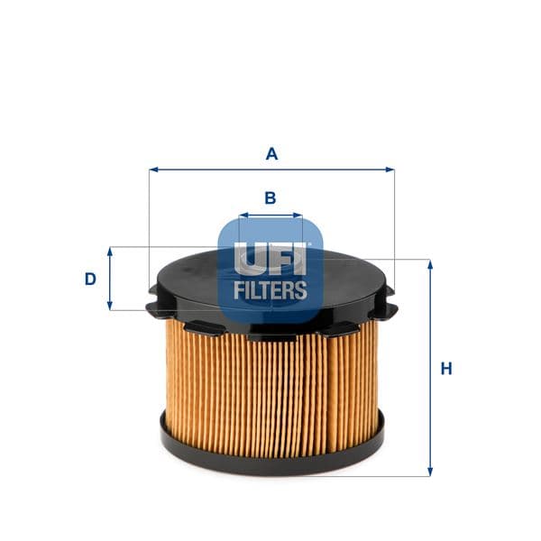 Yakıt Filtresi Partner-P206-P306 Berlingo-Jumpy- Xsara-Scudo-Corolla 00-02 1.9D 98- DW8