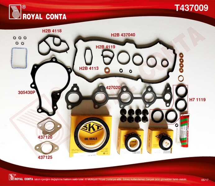 Motor Takım Conta SKT Keçeli/sub.lastikli/skc Siz Fiesta 02>08 Fusion 02>08 1.4 TDCi 206- 307 C3-C2-C3I-C3II-C3III-Xsaraii-Nemo-206-207-307-Bipper DV4 1.4HDI Mazda 2 1.4 CD 03>07