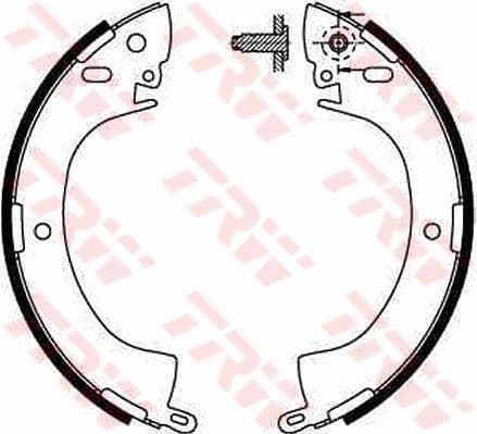 Arka Pabuç Balata L200 2.5D TD 86-96 L300 2.0 2.3D 2.4 2.5D 89 96 > Pajero 88-00 254x51