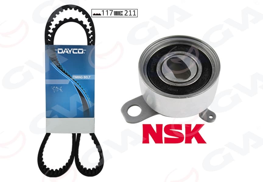 Triger Kayış Seti Eksantrik Seti Toyota Corolla 1.6L 4A-Fe Enjeksiyonlu AE101 AE111 92-00 1 Kay İş 1 Rulman 117x210