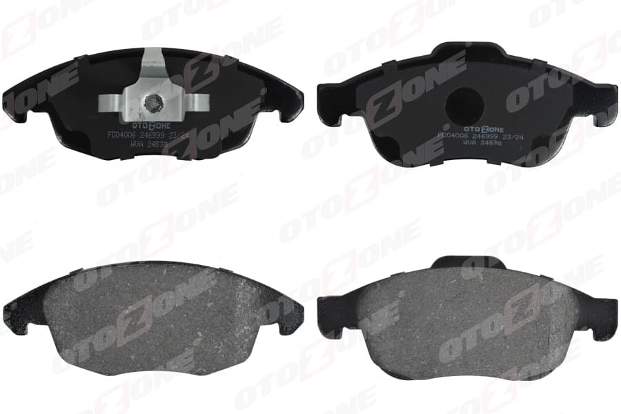 Ön Fren Balatası Peugeot Partner 08>11 P5008 09>17 Citroen Berlingo 08> C4 Picasso 06>15 DS4 11>18 D S5 15>18 283mm