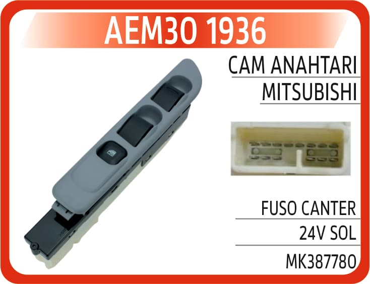 Cam Anahtarı Mitsubishi Fuso Canter 24V Sol