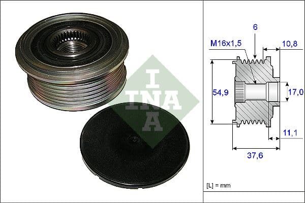 Alternator Kasnagi Mercedes W176 W246 C117 X156 . Renault Clio Modus . İnfiniti Q30