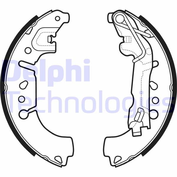 Arka Pabuçli Fren Balatası Fiat Egea 15> 500 L 12> Fiorino 14> 0.9 1.3D MTJ 1.4 1.6D MTJ