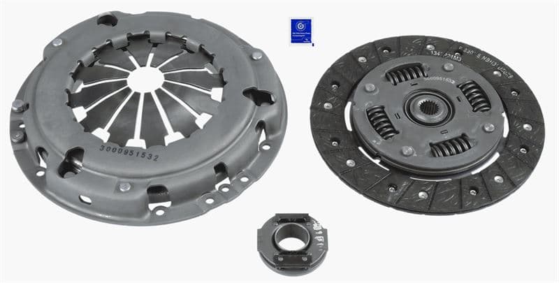 Debriyaj Seti Baski Disk Rulman Fiat Doblo 05>23 Egea 16> 500 07> Fiorino 08> Grande Punto 08>13 P Unto Evo 09>12 Panda 12>PALIO 05> 1.2 1.3D MTJ 1.4