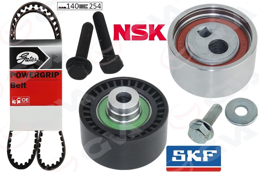 Eksantrik Gergi Kiti 140x254 P206-306-Partner-Berlingo-Jumpy-Scudo-Corolla 1.9D 98 DW8