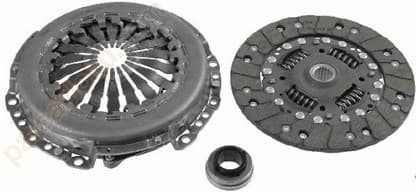 Debriyaj Seti Partner-Berlingo-P206-Xsara 1.9 D 09/00> DW8B-Mek-BE4/5N