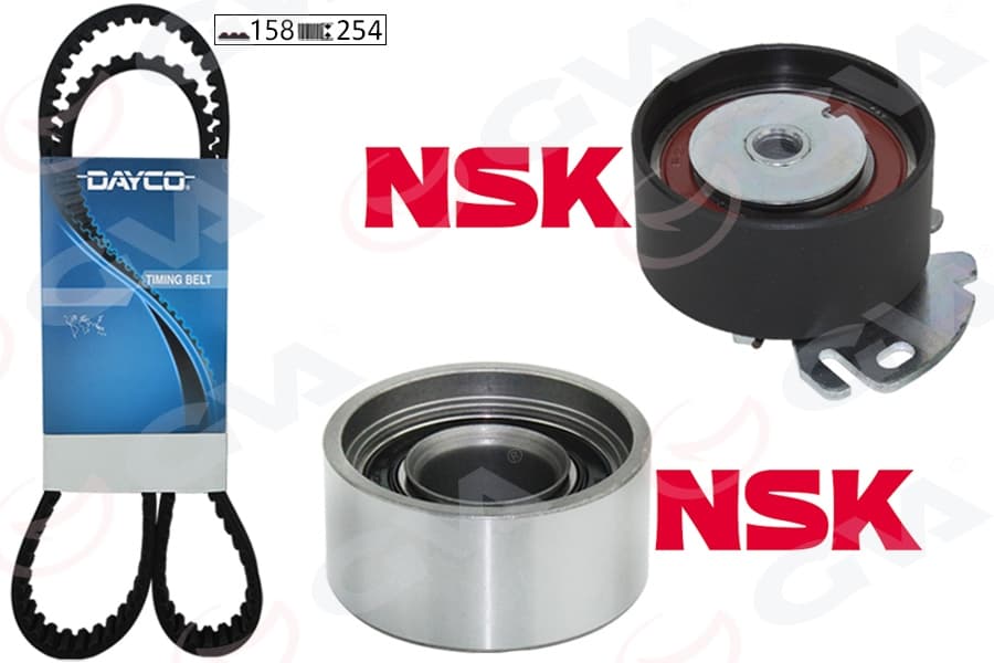 Eksantrik Gergi Kiti 158x254 Brava 95-01 -Doblo 01- -Palio-Albea 96- -Marea 97-02 1.6 K015432XS