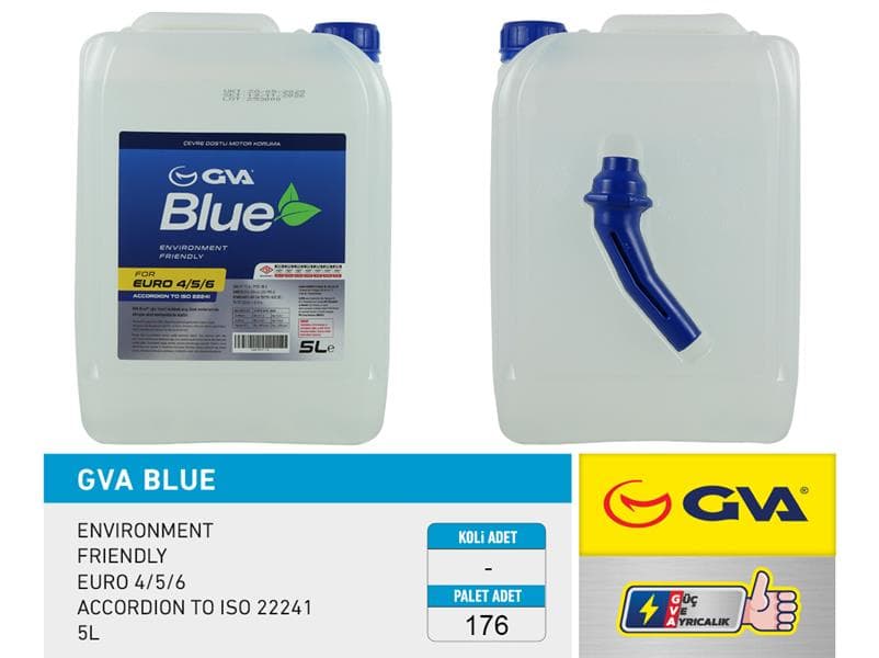 Gva Blue Sivisi 5 LT Euro 4-5 / Binek Euro 6 Hunili Ambalaj