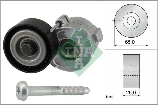 Alternatör Gergi Rulmanı Kütüklü Astra H-Vectra C-Zafira 1.9CDTI-Bravo II-Doblo 1.6-1.9D 534024110