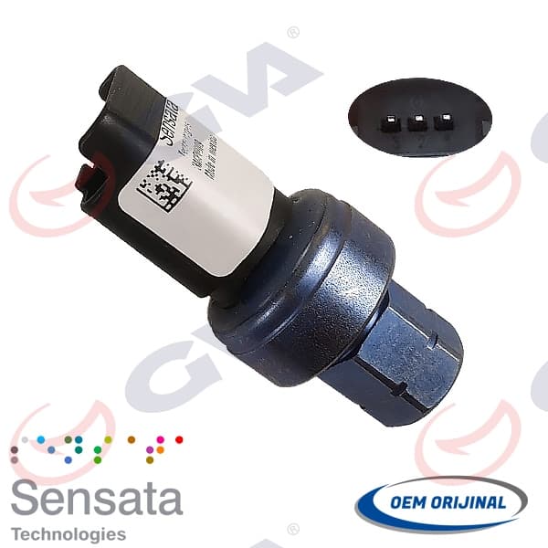 Klima Basinç Müşürü 3 Fiş Berlingo-C2-C3-C4-C5-C6-C8-Jumpy-Xsara-Scudo-206-207-307-3008-Exspert