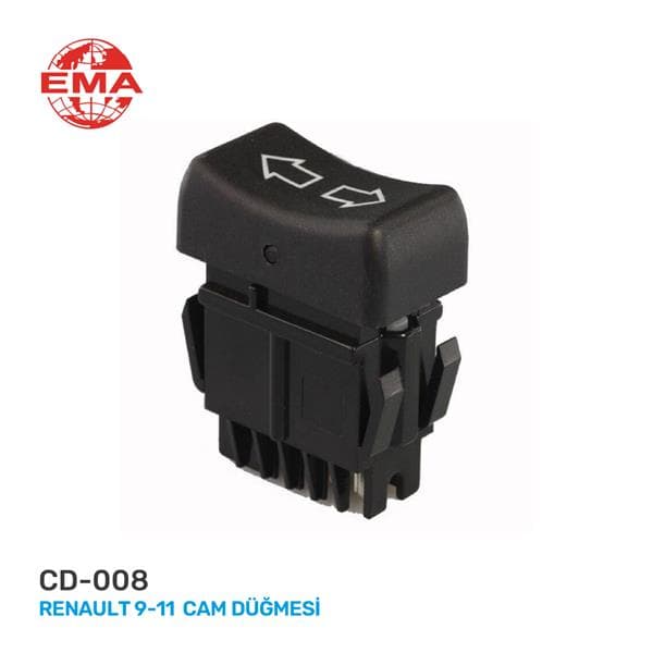 Cam Açma Anahtarı Renault R9-R11 Tekli 5 Pin