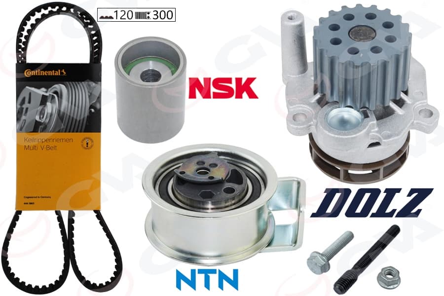Devirdaimli Triger Seti 120x30 Bora-Passat-Polo-A4 1999-2001 1.4-1.9 TDI Avf-Amf-Auy-Axr
