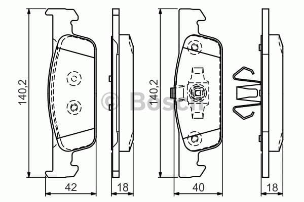 Ön Fren Balata Renault Clio IV 12> Dacia Logan II 12> Sandero II 12>