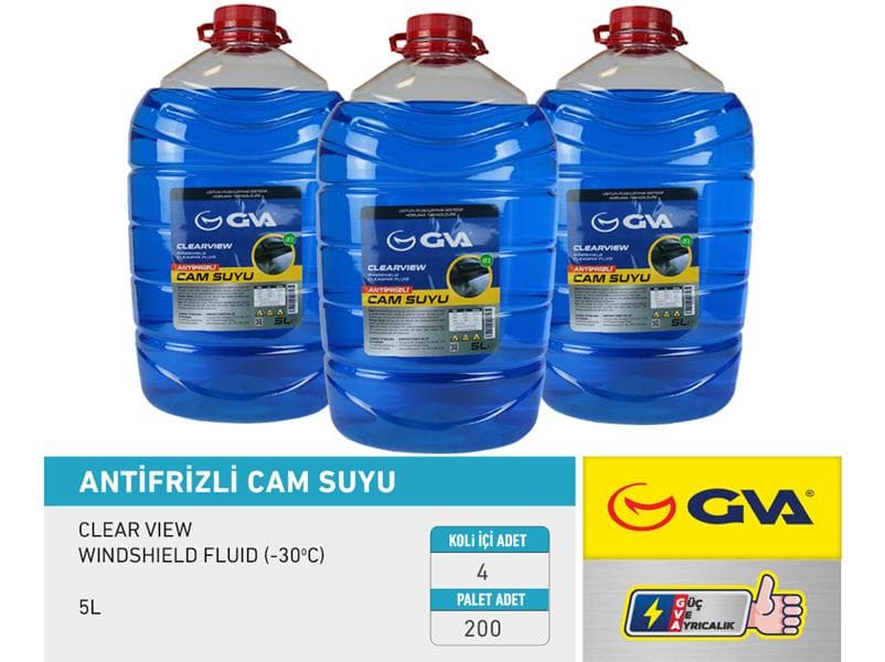 Cam Suyu 5 LT -30 Derece