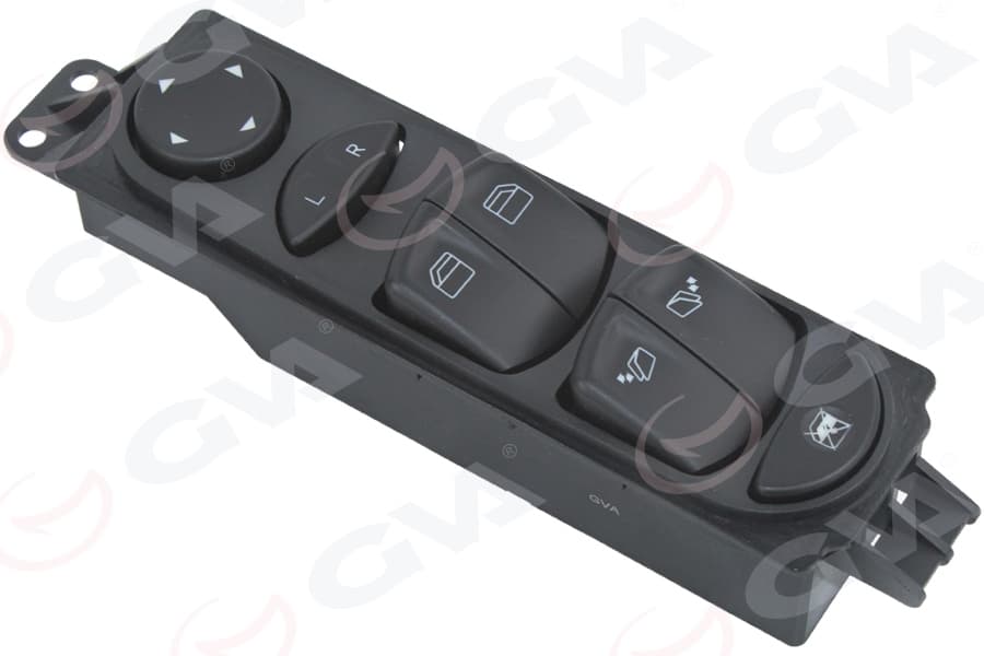 Cam Açma Salteri Ön Sol Siyah Mercedes Vito W639 03>