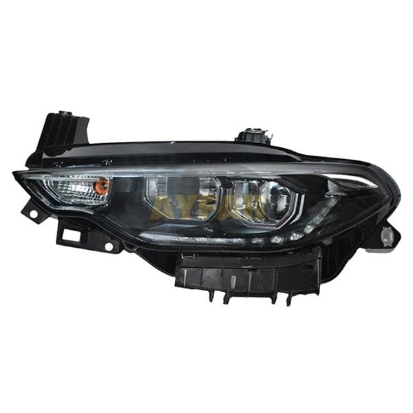 Far Motorlu Sağ Krom Çitali - Led DRL Park Fiat Egea 16>20