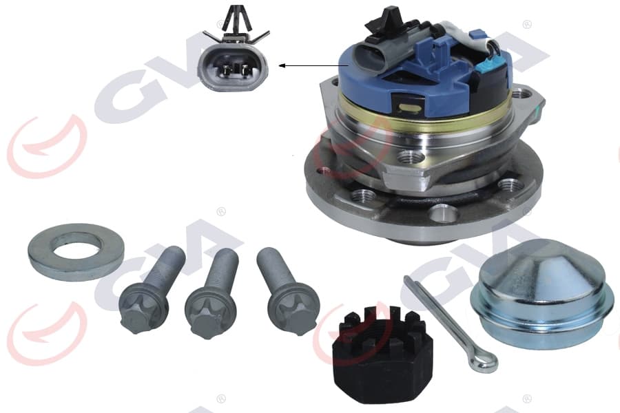Ön Teker Poryasi Rulmanlı Astra G-Zafira 1.6-1.8-1.7CDTI-2.0CDTI < 05 Abs Li 4 Delik 25.4x25.4x116