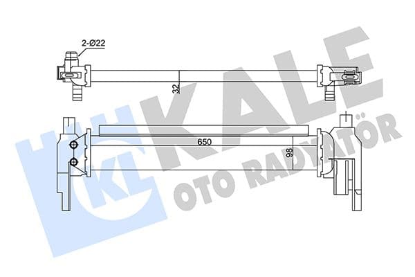 Turbo Radyatörü İntercooler Golf VII-A3 12>LEON 12>OCTAVIA 12>